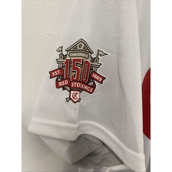 Cincinnati Reds Joey Votto Jersey Reversible Size Large Red Stockings Style - Picture 7 of 10